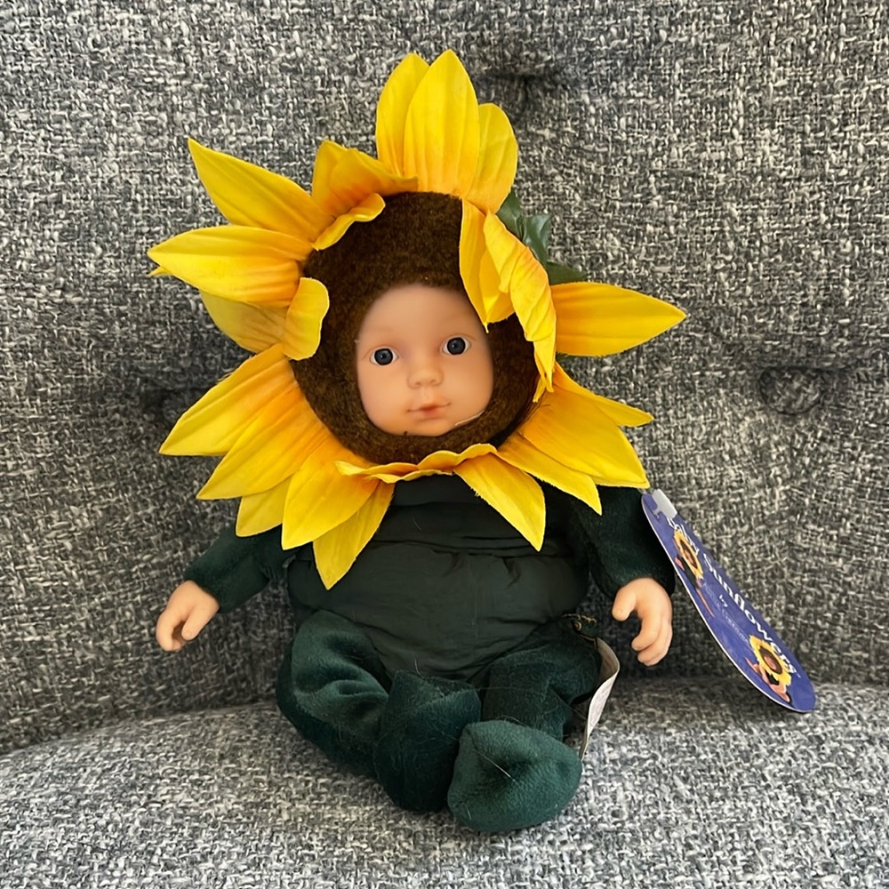Anne Geddes Sunflower Baby